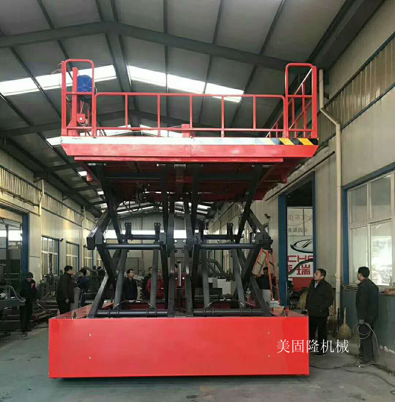 绍兴大型双跨固定式升降机厂家
