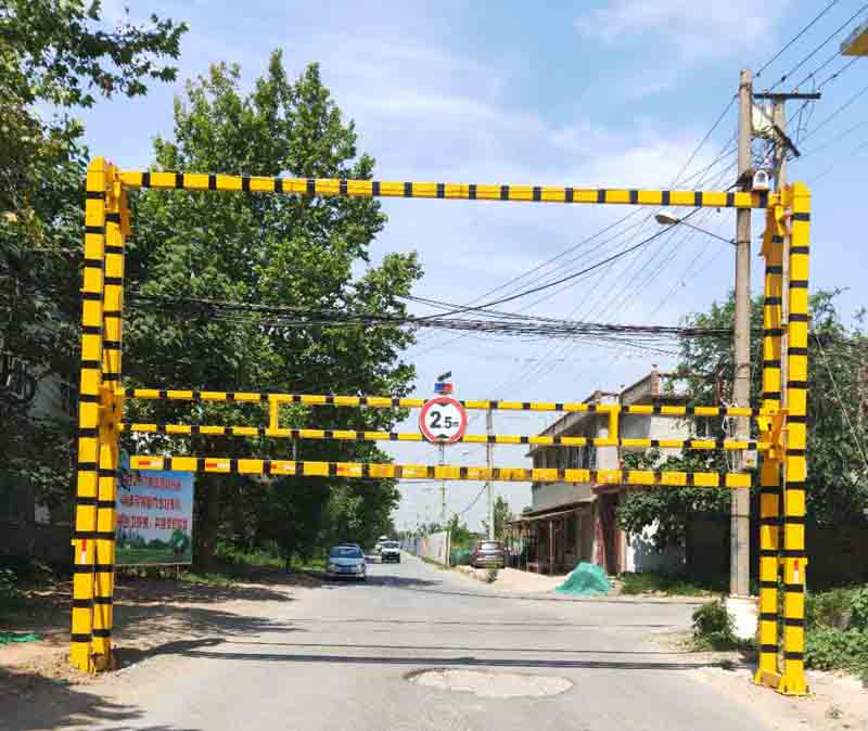 绍兴农村道路限高架